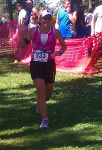 The awesome Charlie racing away - getting to do it!