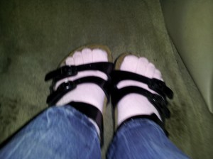 Only a hot mess wears such an ensemble 