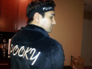 He's been dreaming of a velour jumpsuit for years ;)