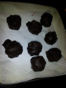 Going into the freezer!