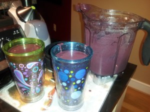 Pretty in purple!  Hello antioxidants!