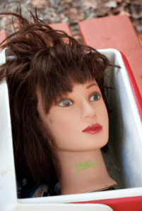 Crazy Barbie head!!!